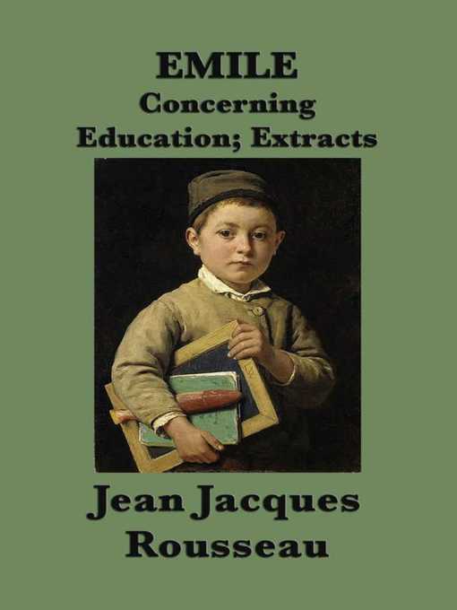Upplýsingar um Emile or Concerning Education eftir Jean Jacques Rousseau - Biðlisti